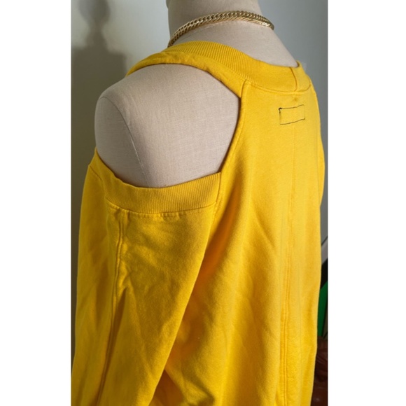 Daniel Patrick Bright Yellow Sweatshirt Size M - Picture 8 of 9